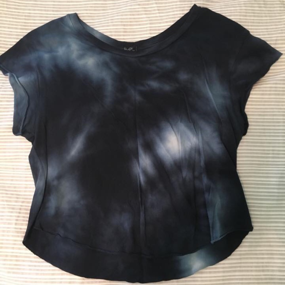 navy tie die t-shirt